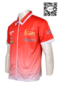 P1436 sublimation tailor made zipper coat overcoat bowling sublimation supplier wholesale supplier company